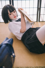 Japanese Sex Doll with School Uniform Convallaria D Cup 149cm