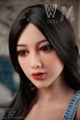 WM Doll curvy sex doll black hair