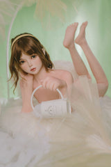 Japanese Cute Mini Sex Doll with Small Breast 138cm